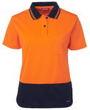 JB 6LHC HIVIS LADIES S/S - REDZ WORKWEAR + TOOLS NORTH LAKES
