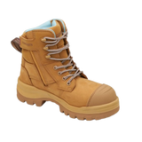 BLUNDSTONE 8860 Womens RotoFlex Zip Safety Boot - Wheat