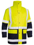 BISLEY 5 IN 1 RAIN JACKET - REDZ WORKWEAR 