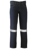 BISLEY TAPED ROUGH RIDER STRETCH DENIM JEANS - REDZ WORKWEAR + TOOLS NORTH LAKES