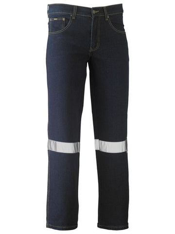 BISLEY TAPED ROUGH RIDER STRETCH DENIM JEANS - REDZ WORKWEAR + TOOLS NORTH LAKES
