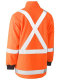 BISLEY X Taped Hi Vis Polar Fleece 1/4 Zip Pullover (BK6249XT)