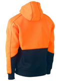 BISLEY Hi Vis Fleece Hoodie Pullover (BK6619)