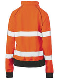 BISLEY BKL6818T Womens Taped Fleece Jumper - REDZ Workwear