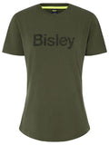 BISLEY Women's Cotton Logo Tee (BKTL064)