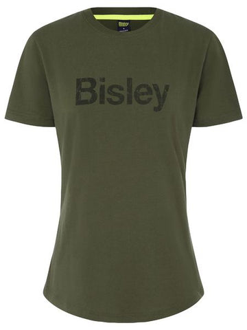BISLEY Women's Cotton Logo Tee (BKTL064)