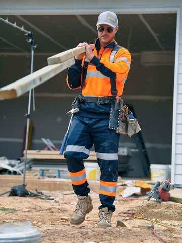 BISLEY Taped Biomotion Track Pants (BPK6202T)