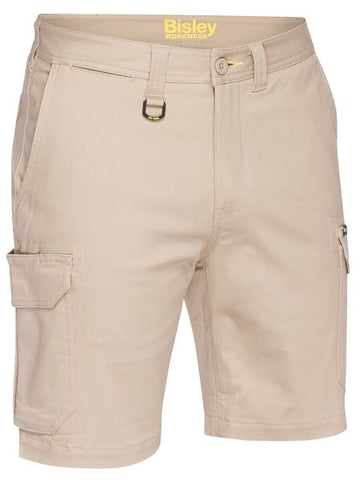 BISLEY BSHC1008 Stretch Cotton Cargo Short - REDZ Workwear