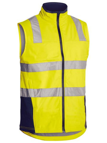 BISLEY Taped Hi Vis Soft Shell Vest (BV0348T)