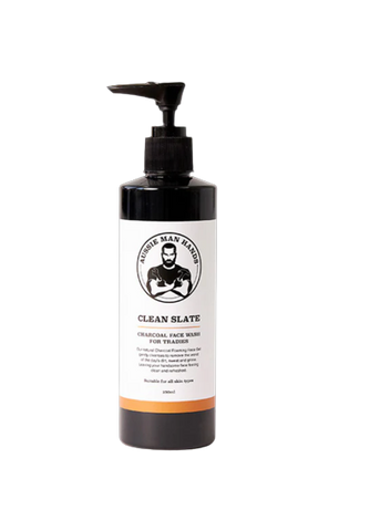 AUSSIE MAN HANDS - Clean Slate Charcoal Face Wash - 250ml