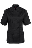 JB'S 5CJ21 CHEFS JACKET LADIES S/S - REDZ WORKWEAR + TOOLS NORTH LAKES