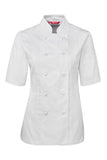 JB'S 5CJ21 CHEFS JACKET LADIES S/S - REDZ WORKWEAR + TOOLS NORTH LAKES