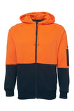 JB'S 6HVH HIVIS FULL ZIP HOODIE - REDZ WORKWEAR + TOOLS NORTH LAKES