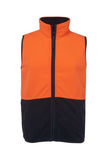 JB'S 6HVPV HIVIS POLAR FLEECE VEST - REDZ WORKWEAR + TOOLS NORTH LAKES