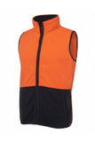 JB'S 6HVPV HIVIS POLAR FLEECE VEST - REDZ WORKWEAR + TOOLS NORTH LAKES