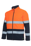 JB 6DWJ HIVIS (D+N) SOFTSHELL JACKET - REDZ WORKWEAR + TOOLS NORTH LAKES