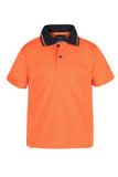 JB 6HVNC KIDZ HIVIS POLO - REDZ WORKWEAR + TOOLS NORTH LAKES