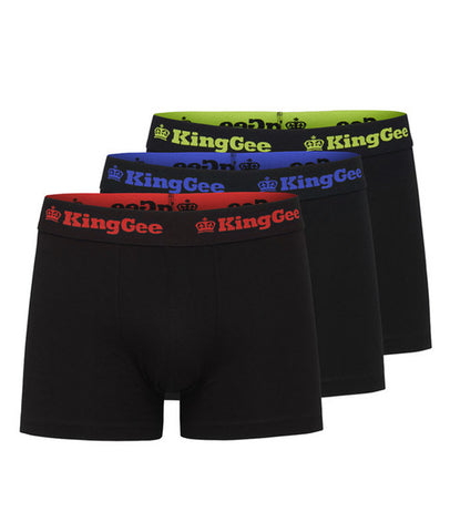 KING GEE Cotton Trunk - 3 Pack - REDZ Workwear