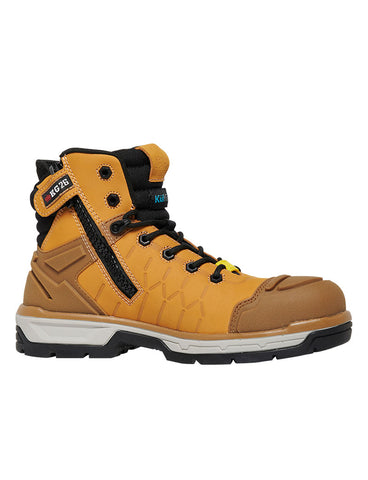 KING GEE K27115 Quantum Zip Side Safety Boot