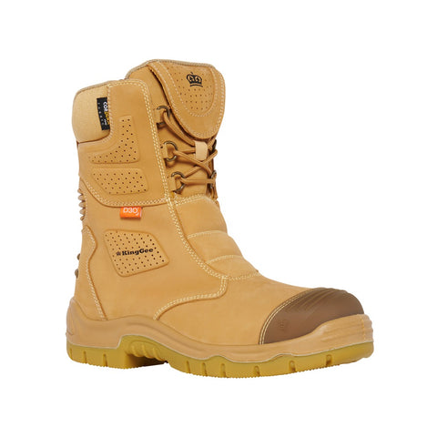 KING GEE Bennu Rigger 9" Safety Boot - Wheat (K27173)