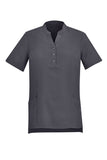 BIZCARE CS949LS LADIES EASY STRETCH TUNIC 4 COLOURS - REDZ WORKWEAR + TOOLS NORTH LAKES
