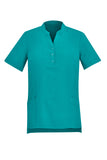 BIZCARE CS949LS LADIES EASY STRETCH TUNIC 4 COLOURS - REDZ WORKWEAR + TOOLS NORTH LAKES