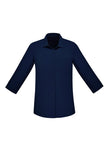 BIZCARE CS951LT LADIES EASY STRETCH 3/4 SHIRT 4 COLOURS - REDZ WORKWEAR + TOOLS NORTH LAKES