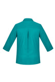 BIZCARE CS951LT LADIES EASY STRETCH 3/4 SHIRT 4 COLOURS - REDZ WORKWEAR + TOOLS NORTH LAKES