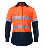 RITEMATE RM208V2R Women's Hi Vis Vented Shirt - Lightweight - REDZ