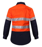 RITEMATE RM208V2R Women's Hi Vis Vented Shirt - Lightweight - REDZ