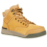 REDZ Workwear - HARD YAKKA 3056 Lace Zip Safety Boot - Wheat