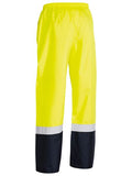 BISLEY Taped Hi Vis Rain Shell Pant