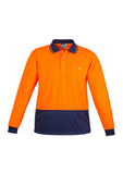SYZMIK ZH232  UNISEX HI VIS BASIC SPLICED POLO - REDZ