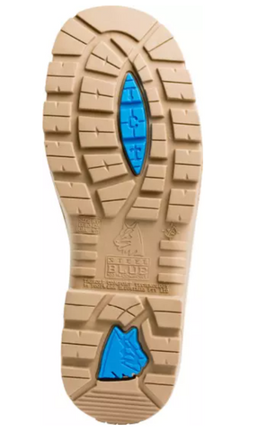 Elastic Sided Boots Sand STEEL BLUE Hobart 312101 Redz