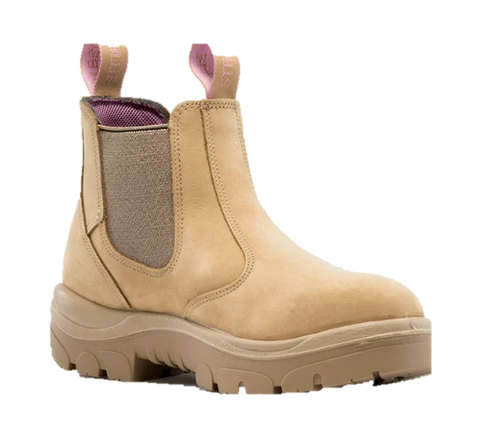 STEEL BLUE 512701 HOBART LADIES PULL ON BOOT - SAND