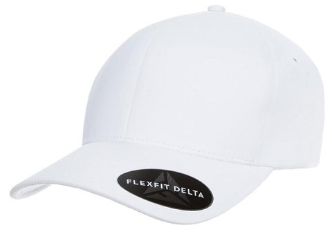 FLEXFIT 180 DELTA CAP - WHITE