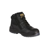 HARD YAKKA Y60125 UTILITY SAFETY BOOT - BLACK - redz